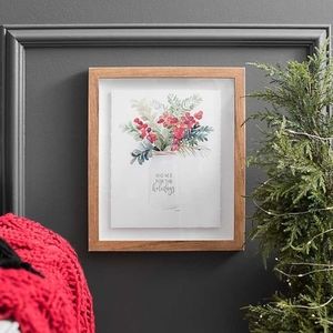 KIRKLANDS HOME FOR THE HOLIDAYS SHADOWBOX